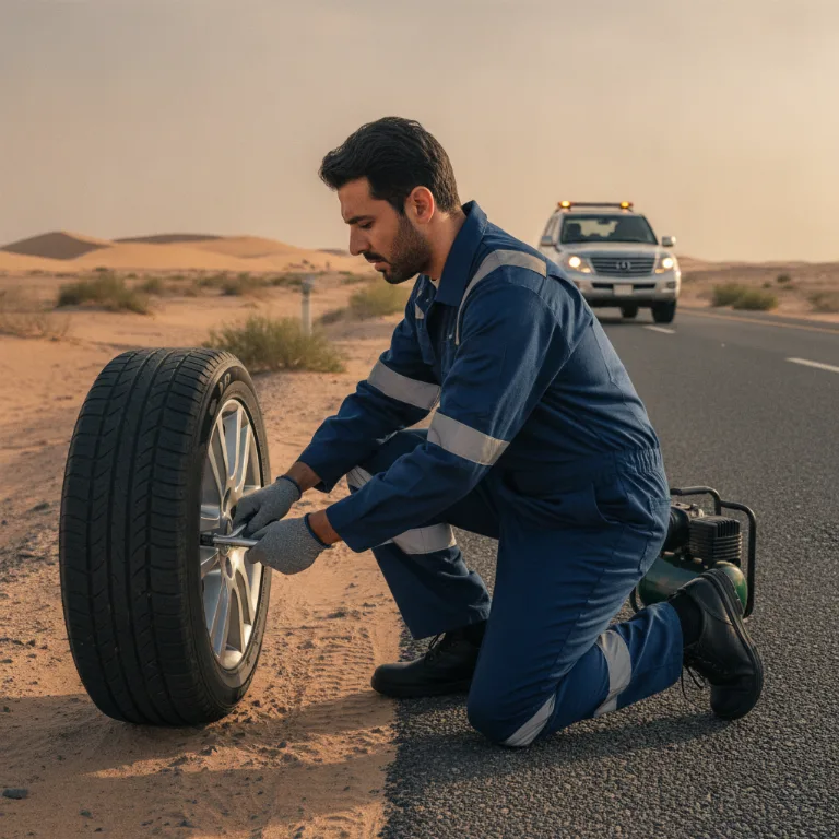 Roadside Assistance service in Khalifah A City